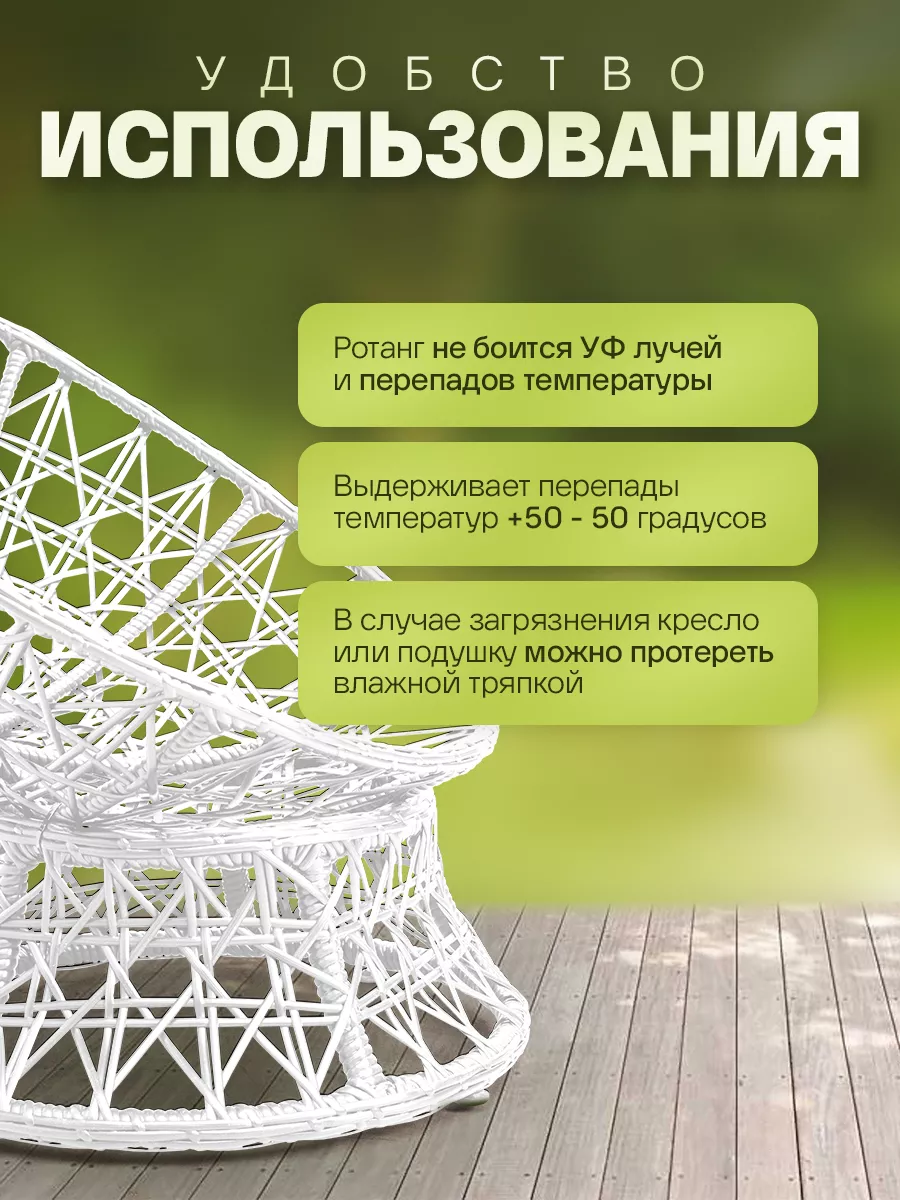 Кресло папасан для дома и сада