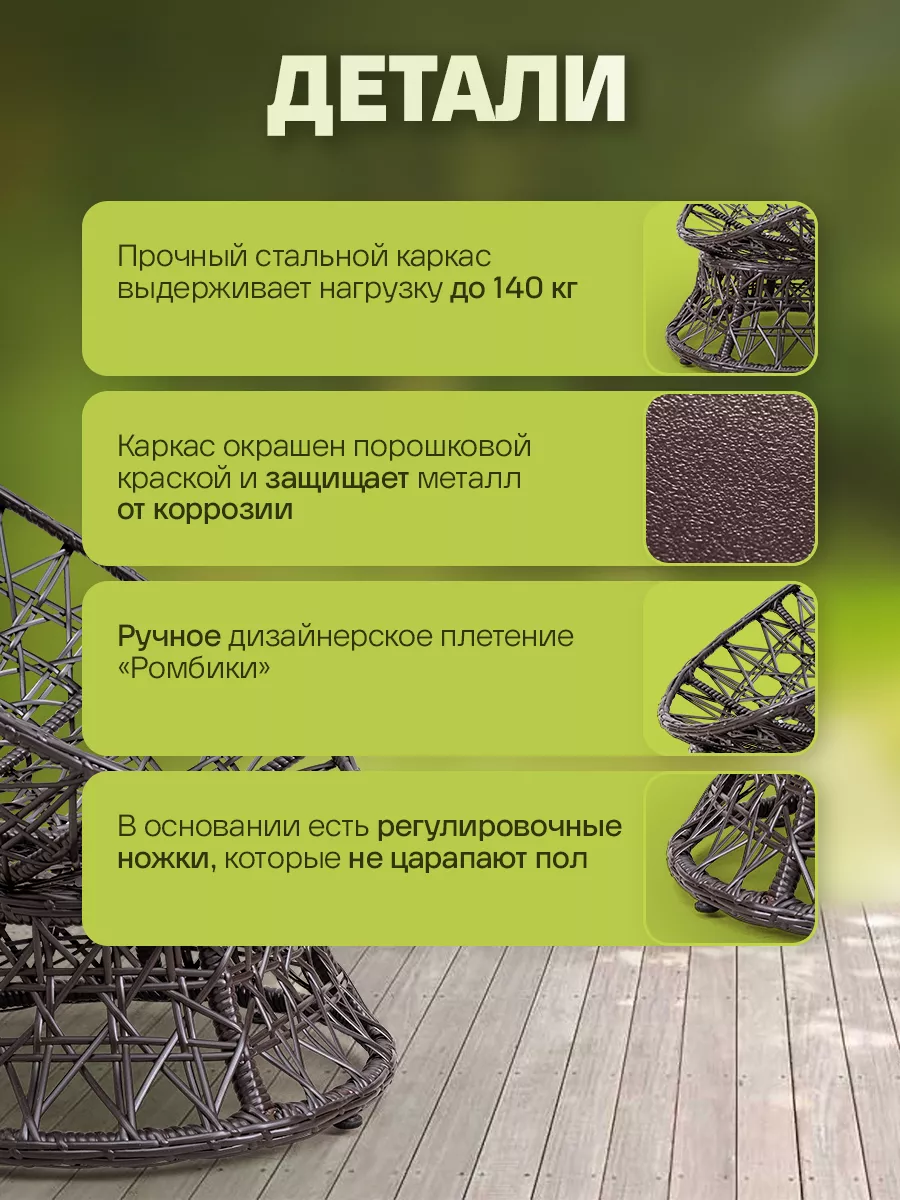 Кресло папасан для дома и сада