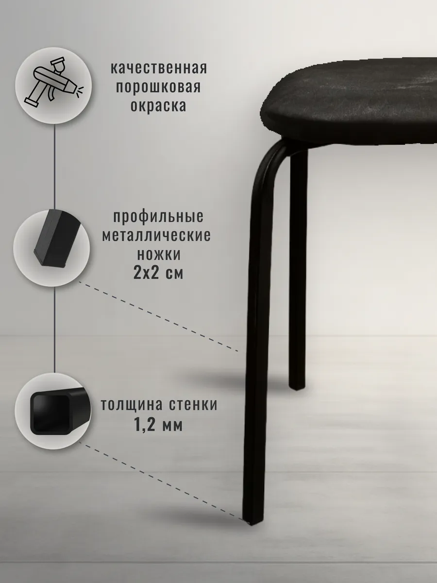 Табурет для кухни 3 шт