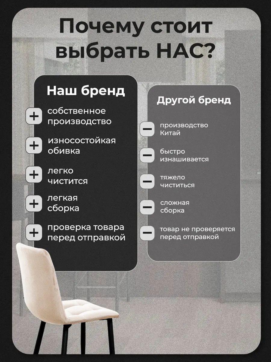 Стулья для кухни комплект 4 шт