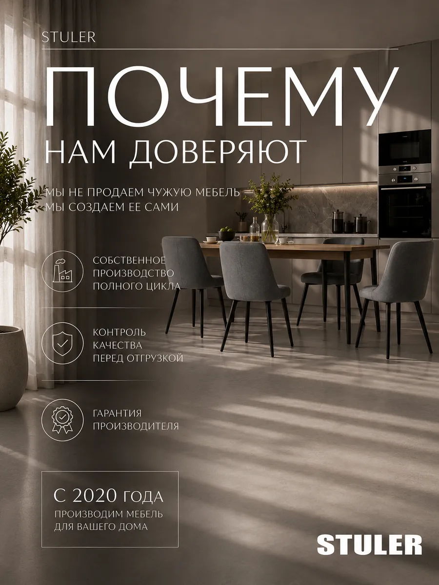 Стулья для кухни 4 шт со спинкой мягкие велюровые