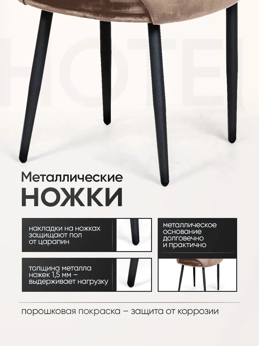 Комплект стульев для кухни 4 шт