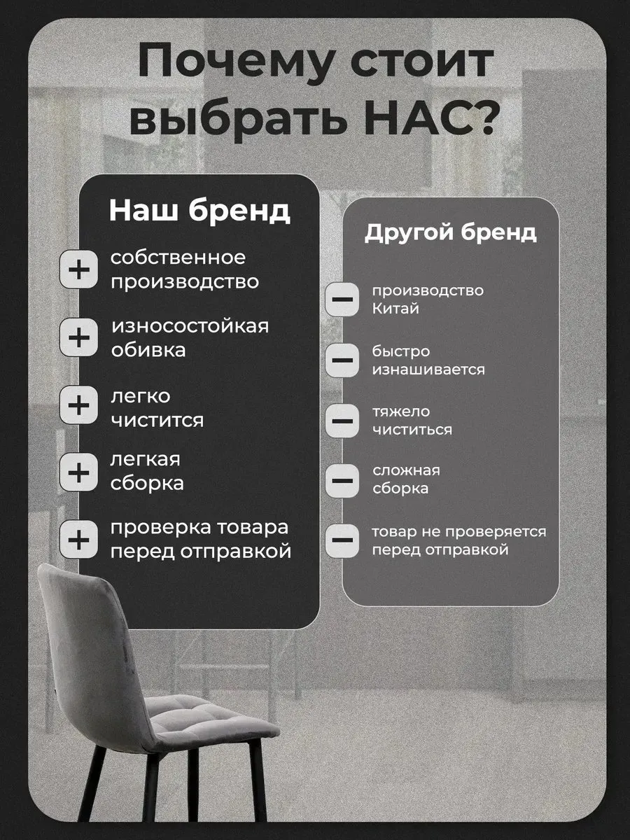 Стулья для кухни 2 шт с мягкой спинкой