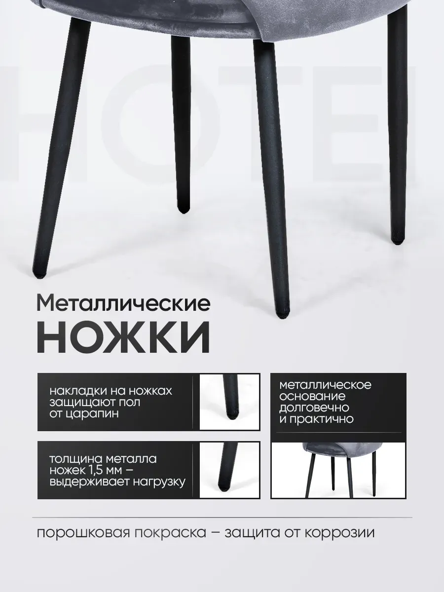 Комплект стульев для кухни 4 шт