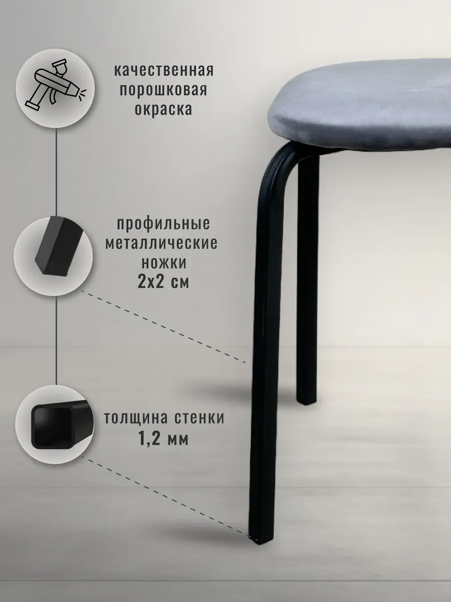 Табурет для кухни 4 шт