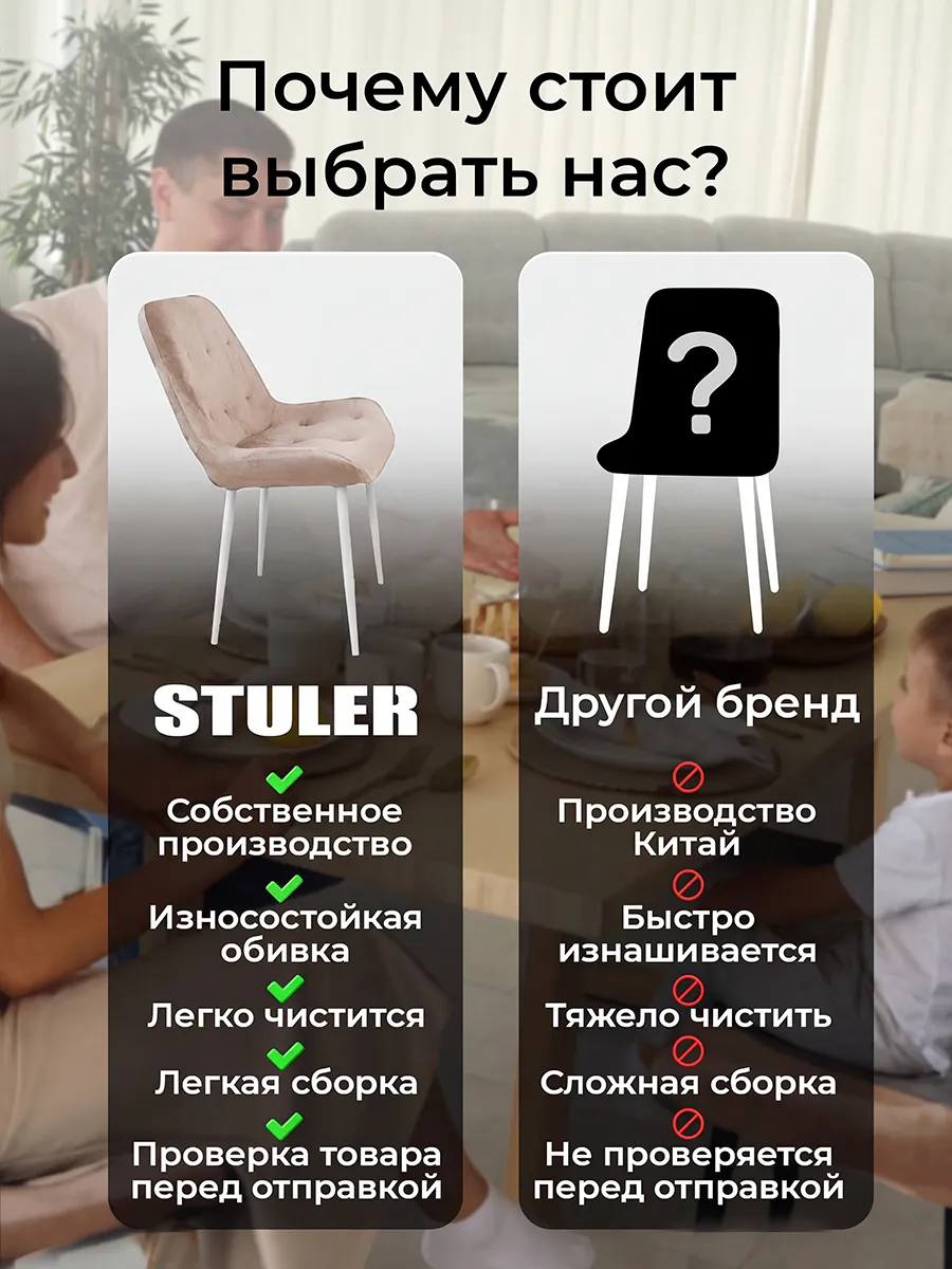 Стулья для кухни комплект 4 шт