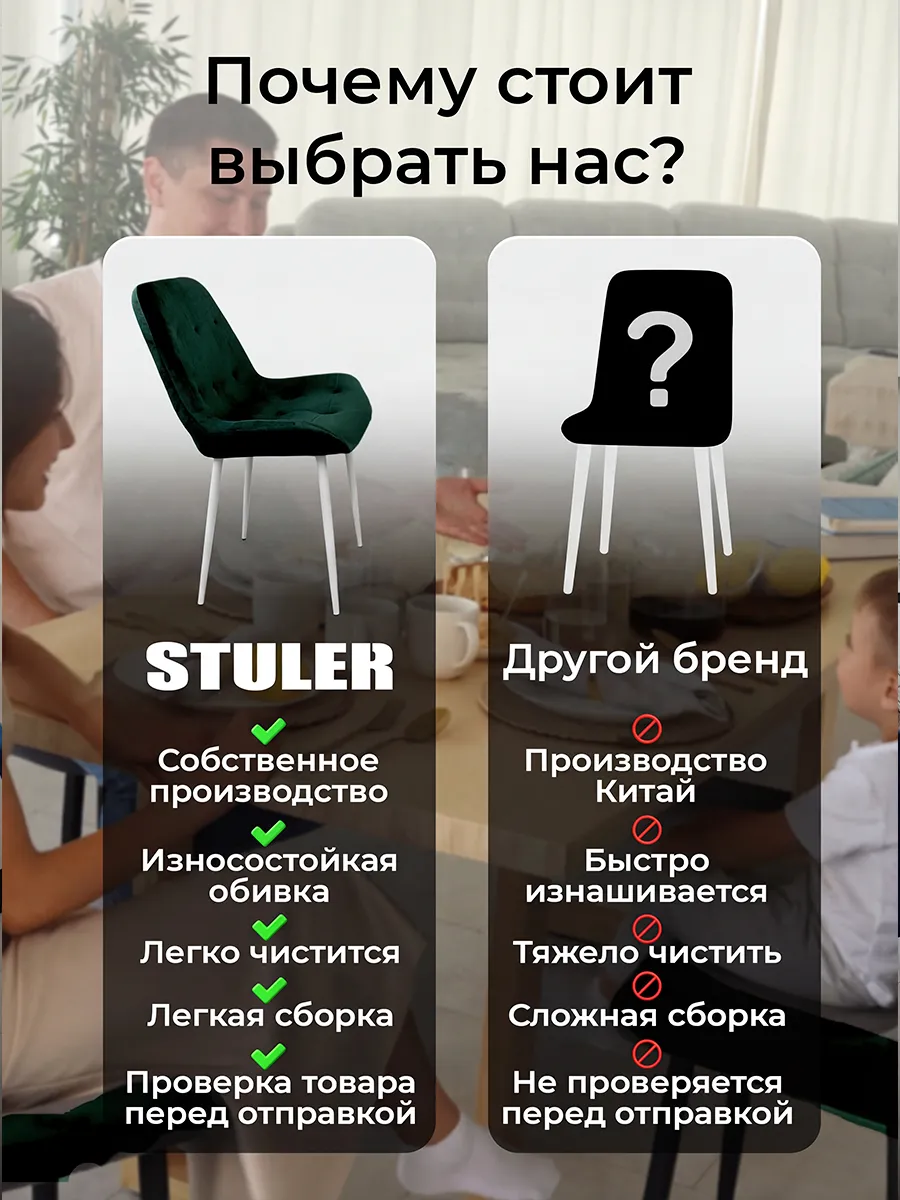 Стулья для кухни комплект 4 шт